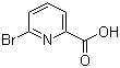 structure of CAS# 21190-87-4, 6-Bromopicolinic acid;6-Bromo-2-pyridinecarboxylic acid