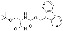 [(1S)-2-(1,1-Dimethylethoxy)-1-formylethyl]carbamic acid 9H-fluoren-9-ylmethyl ester molecular structure (CAS 211929-87-2)