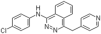 结构式 CAS# 212141-54-3, 瓦他拉尼碱; N-(4-氯苯基)-4-(吡啶-4-基甲基)二氮杂萘-1-胺