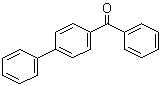 结构式 CAS# 2128-93-0, 4-苯基二苯甲酮; 对苯基二苯甲酮