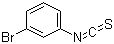 structure of CAS# 2131-59-1, 3-Bromophenyl isothiocyanate;Isothiocyanic acid m-bromophenyl ester; 1-Bromo-3-isothiocyanatobenzene; m-Bromophenyl isothiocyanate; m-Bromophenyl isothiocyanate