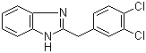 结构式 CAS# 213133-77-8, 2-(3,4-二氯苄基)苯并咪唑