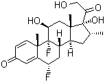 Flumethasone molecular structure (CAS 2135-17-3)