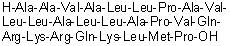 structure of CAS# 213546-53-3, L-Alanyl-L-alanyl-L-valyl-L-alanyl-L-leucyl-L-leucyl-L-prolyl-L-alanyl-L-valyl-L-leucyl-L-leucyl-L-alanyl-L-leucyl-L-leucyl-L-alanyl-L-prolyl-L-valyl-L-glutaminyl-L-arginyl-L-lysyl-L-arginyl-L-glutaminyl-L-lysyl-L-leucyl-L-methionyl-L-proline;SN 50; SN 50 (enzyme inhibitor)