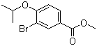 structure of CAS# 213598-10-8, Methyl 3-bromo-4-isopropoxybenzoate