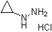 Cyclopropylhydrazine monohydrochloride molecular structure (CAS 213764-25-1)