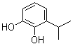 3-异丙基邻苯二酚分子结构 (CAS 2138-48-9)