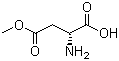 结构式 CAS# 21394-81-0, D-天冬氨酸 4-甲酯