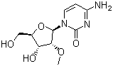 structure of CAS# 2140-72-9, 2'-O-Methylcytidine;2'-OMe-C