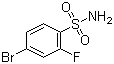 4-Bromo-2-fluorobenzenesulfonamide molecular structure (CAS 214210-30-7)