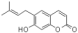 结构式 CAS# 21422-04-8, 7-去甲基软木花椒素