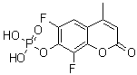 6,8-Difluoro-4-methylumbelliferyl phosphate molecular structure (CAS 214491-43-7)