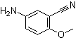 structure of CAS# 214623-57-1, 3-Cyano-4-methoxyaniline;5-Amino-2-methoxybenzonitrile