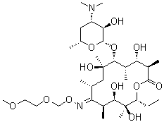 Decladinoseroxithromycin molecular structure (CAS 214902-82-6)
