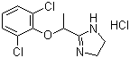Lofexidine hydrochloride molecular structure (CAS 21498-08-8)