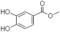 结构式 CAS# 2150-43-8, 3,4-二羟基苯甲酸甲酯