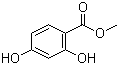 Methyl 2,4-dihydroxybenzoate molecular structure (CAS 2150-47-2)