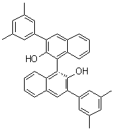 (1R)-3,3'-Bis(3,5-dimethylphenyl)[1,1'-binaphthalene]-2,2'-diol molecular structure (CAS 215433-51-5)