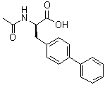 (alphaR)-alpha-(Acetylamino)[1,1'-biphenyl]-4-propanoic acid molecular structure (CAS 215454-53-8)