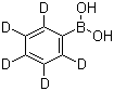 结构式 CAS# 215527-70-1, B-(苯基-2,3,4,5,6-d5)硼酸