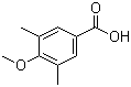 3,5-Dimethyl-4-methoxybenzoic acid molecular structure (CAS 21553-46-8)