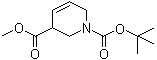 3,6-Dihydro-1,3(2H)-pyridinedicarboxylic acid 1-(1,1-dimethylethyl) 3-methyl ester molecular structure (CAS 215725-59-0)