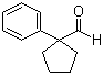 结构式 CAS# 21573-69-3, 1-苯基环戊烷甲醛