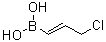 (3-Chloro-1-propenyl)boronic acid molecular structure (CAS 215951-86-3)