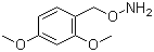 O-(2,4-Dimethoxybenzyl)hydroxylamine molecular structure (CAS 216067-66-2)