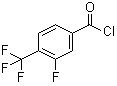 结构式 CAS# 216144-68-2, 3-氟-4-三氟甲基苯甲酰氯
