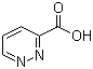结构式 CAS# 2164-61-6, 3-羧基哒嗪; 哒嗪-3-羧酸