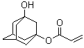 1,3-Adamantanediol monoacrylate molecular structure (CAS 216581-76-9)