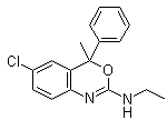 2-Ethylamino-6-chloro-4-methyl-4-phenyl-4H-3,1-benzoxazine molecular structure (CAS 21715-46-8)