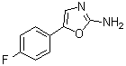 结构式 CAS# 21718-02-5, 5-(4-氟苯基)-2-恶唑胺