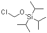 structure of CAS# 217300-17-9, (Chloromethoxy)tris(1-methylethyl)silane