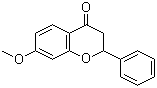 结构式 CAS# 21785-09-1, 7-甲氧基-4-黄烷酮