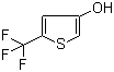 5-Trifluoromethyl-3-hydroxythiophene molecular structure (CAS 217959-45-0)