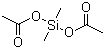 structure of CAS# 2182-66-3, Diacetoxydimethylsilane