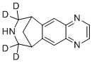 Varenicline-[d4] molecular structure (CAS 2183239-01-0)