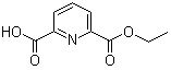 结构式 CAS# 21855-16-3, 2,6-吡啶二羧酸单乙酯