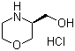 结构式 CAS# 218594-79-7, (S)-吗啉-3-基甲醇盐酸盐