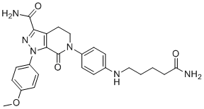 阿哌沙班杂质2分子结构 (CAS 2187409-01-2)