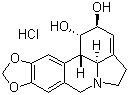 盐酸石蒜碱分子结构 (CAS 2188-68-3)