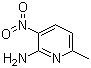 结构式 CAS# 21901-29-1, 2-氨基-3-硝基-6-甲基吡啶