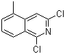 1,3-二氯-5-甲基异喹啉分子结构 (CAS 21902-40-9)