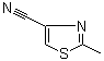 2-Methylthiazole-4-carbonitrile molecular structure (CAS 21917-76-0)