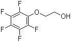 2-五氟苯氧基乙醇分子结构 (CAS 2192-55-4)