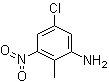 5-Chloro-2-methyl-3-nitroaniline molecular structure (CAS 219312-44-4)