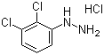 2,3-Dichlorophenylhydrazine hydrochloride molecular structure (CAS 21938-47-6)
