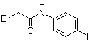 2-Bromo-N-(4-fluorophenyl)acetamide molecular structure (CAS 2195-44-0)